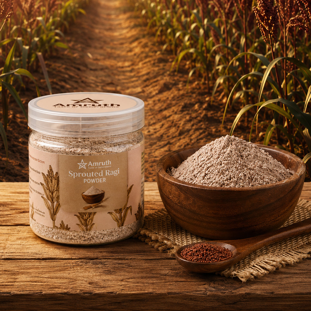 Sprouted Ragi Powder